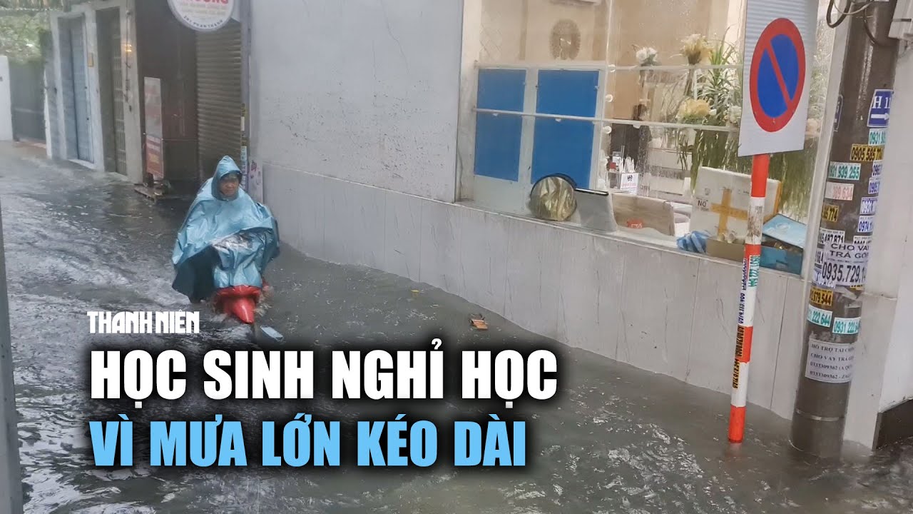 Đà Nẵng: Mưa lớn kéo dài, Sở GD-ĐT thông báo khẩn cho học sinh nghỉ học