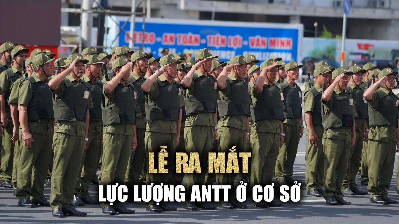 Lực lượng An ninh trật tự ở cơ sở ra mắt trên toàn quốc