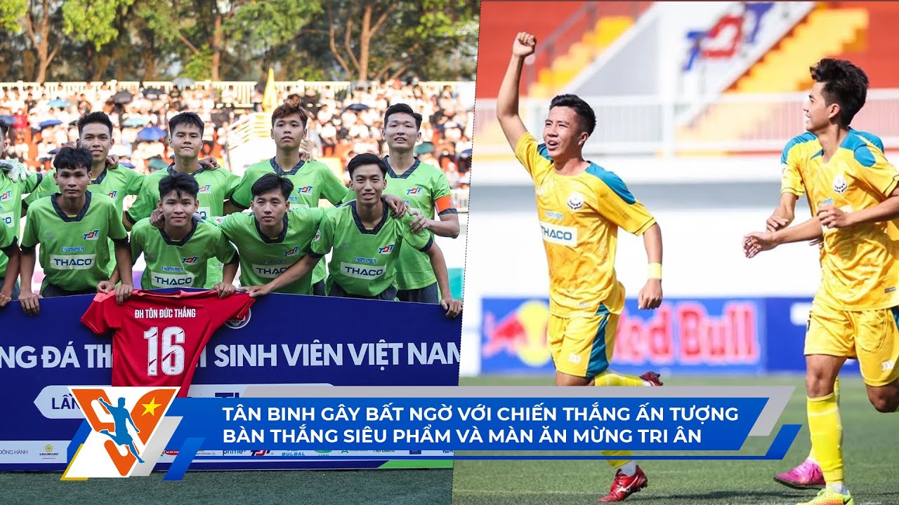 TNSV THACO Cup 2024 ngày 17/3: Tân binh gây bất ngờ | Ý nghĩa đặc biệt sau màn ăn mừng tri ân