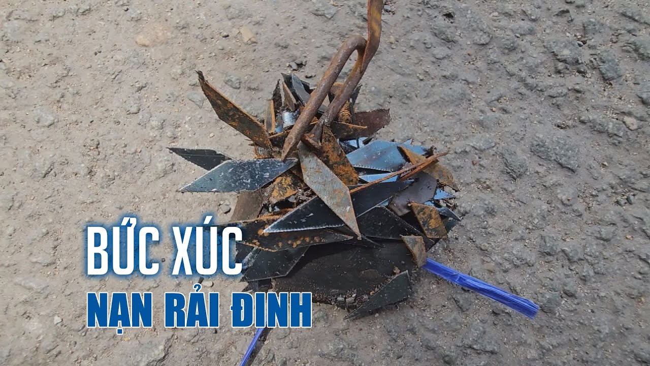 TP.HCM: Người dân bức xúc vì nạn rải đinh trên Quốc lộ 1