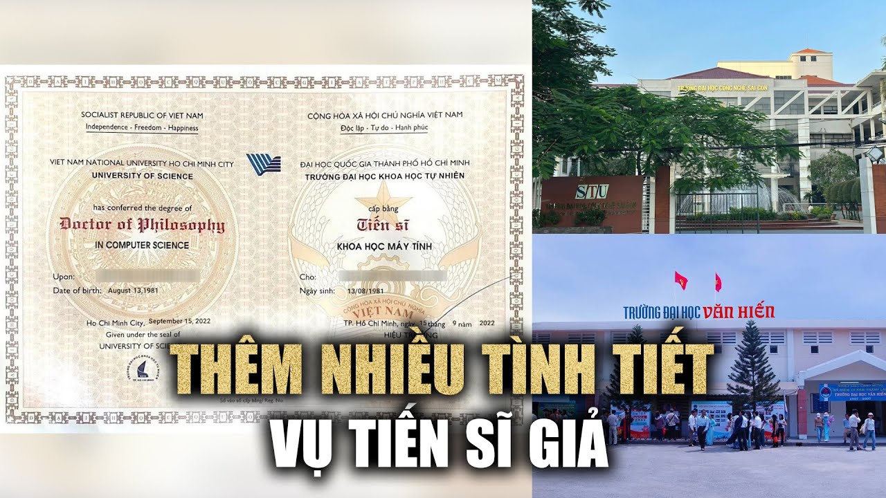 Vụ tiến sĩ giả: Thêm nhiều tình tiết khi trường làm việc với công an