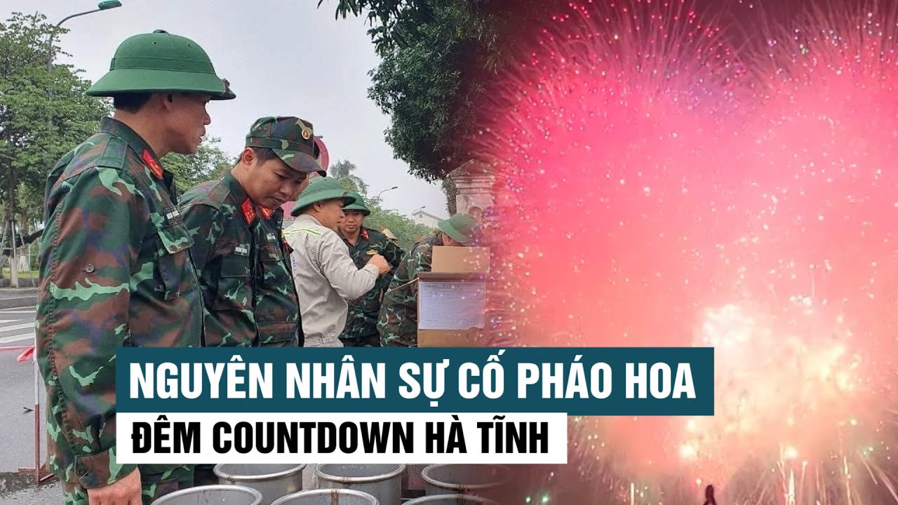 Nhà máy Z121 nhận lỗi về sự cố pháo hoa đêm Countdown ở Hà Tĩnh