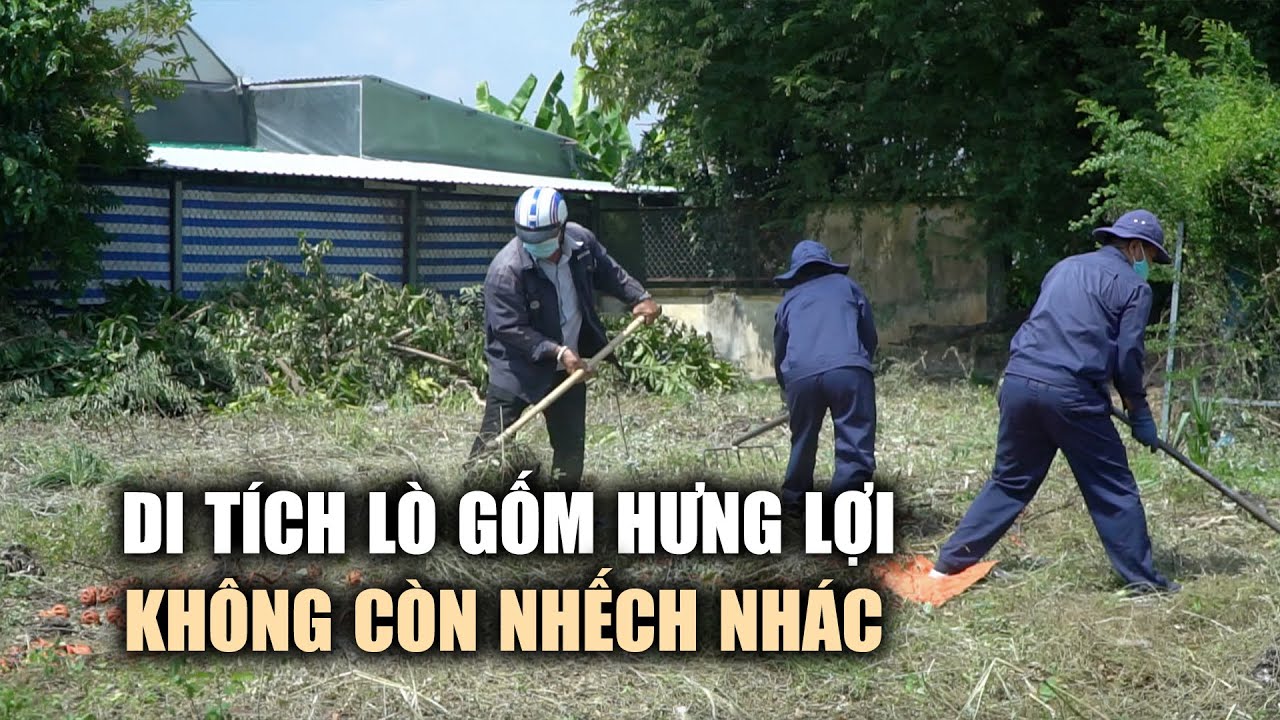 Di tích Lò gốm Hưng Lợi đã không còn nhếch nhác