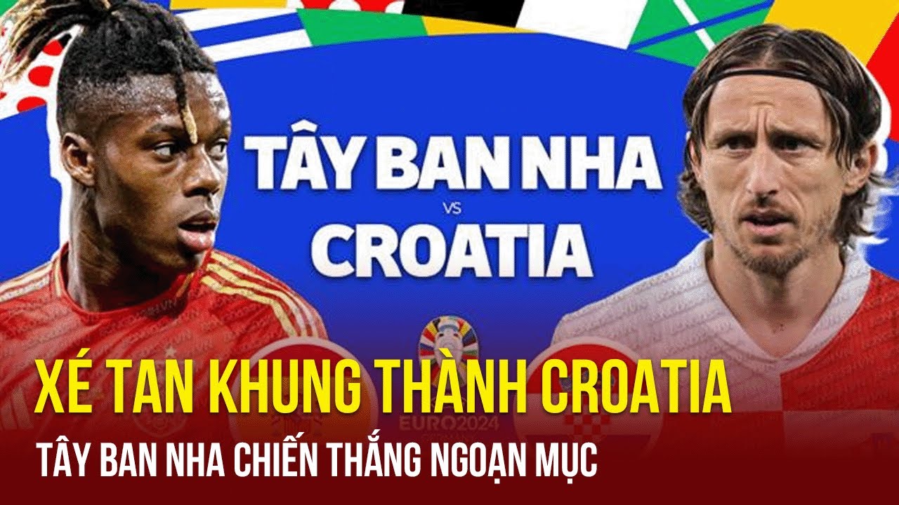 Soi kèo Tây Ban Nha & Croatia: Lữ đoàn bò tót xé tan khung thành Croatia, Luka Modric tái mặt