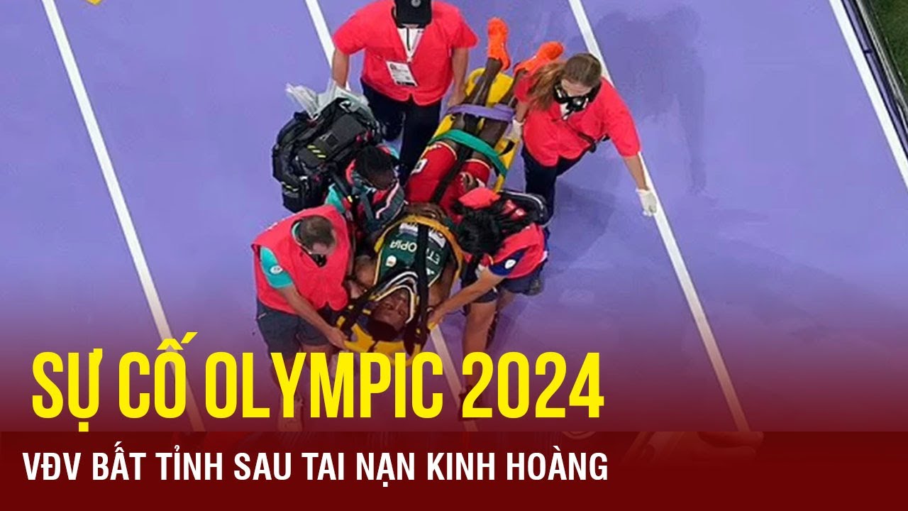 Olympic 2024: Vận động viên giữ kỷ lục thế giới bất tỉnh vì cú ngã kinh hoàng | TTVH