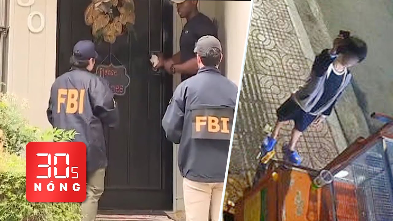 Bản tin 30s Nóng: Hành động của bé trai khi thấy điện thoại để quên; FBI khám nhà ông David Dương