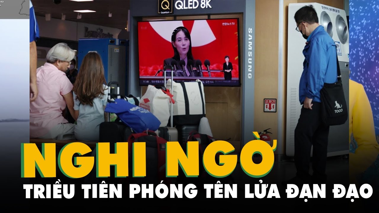 Triều Tiên phóng tên lửa đạn đạo trong lúc Mỹ - Nhật - Hàn họp