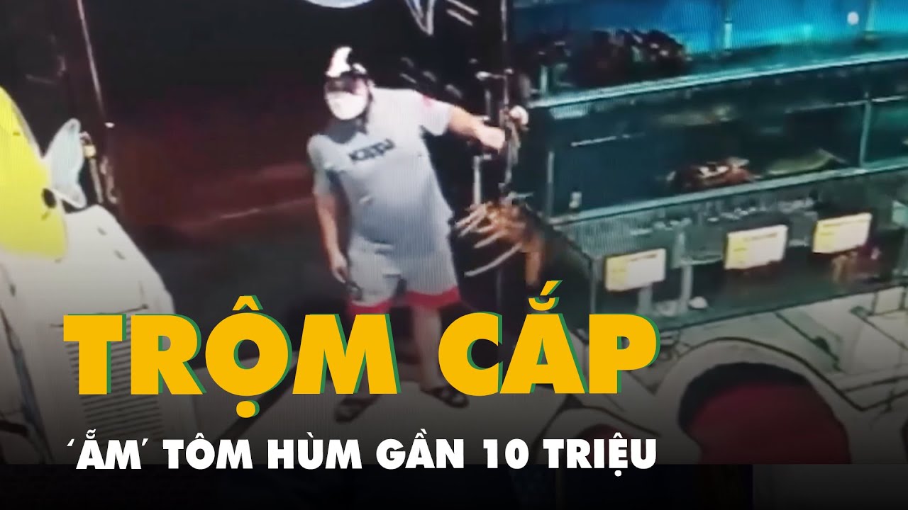 Bắt nam thanh niên 'ẵm' tôm hùm gần 10 triệu đồng và thực hiện nhiều vụ trộm khác