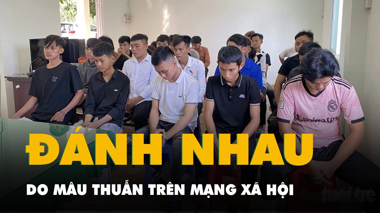 Truy tố 44 người cầm hung khí đi đánh nhau vì mâu thuẫn trên Facebook