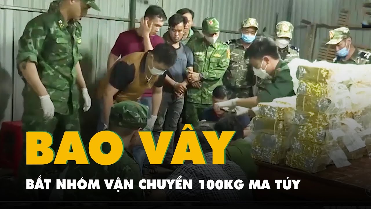 Vây ráp trên quốc lộ 9, bắt giữ nhóm vận chuyển 100kg ma túy bằng ô tô