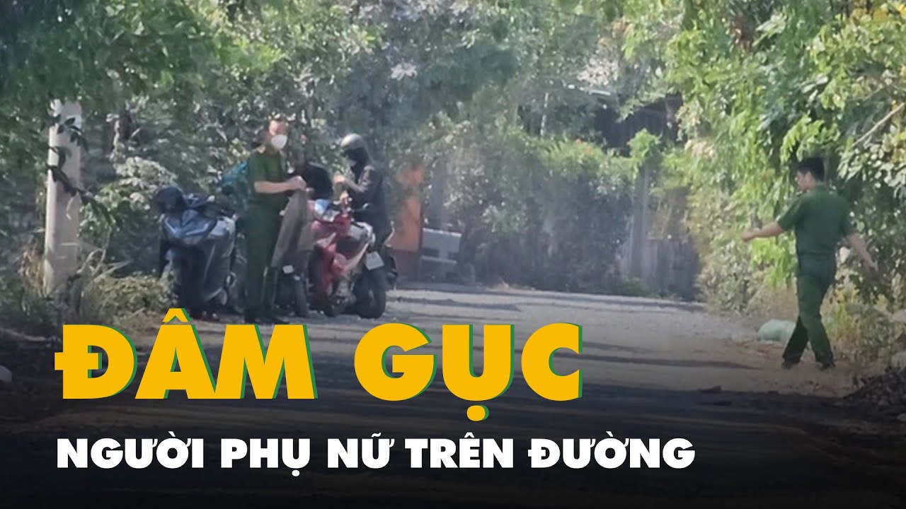 Một phụ nữ bị đâm nằm gục trên đường ở Bình Chánh