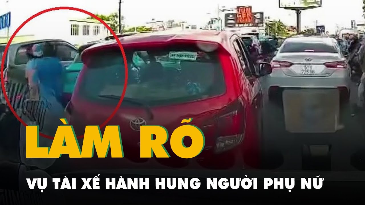 Công an làm việc với tài xế đánh người phụ nữ ngã xuống đường ở Tân Phú