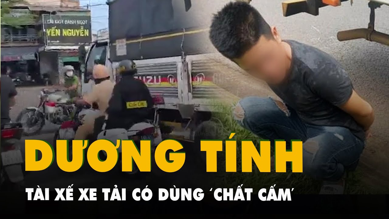 Tài xế 'thông chốt' bị CSGT truy đuổi 10km dương tính ma túy