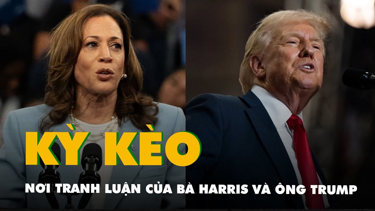 Kỳ kèo chọn nơi tranh luận của bà Harris và ông Trump