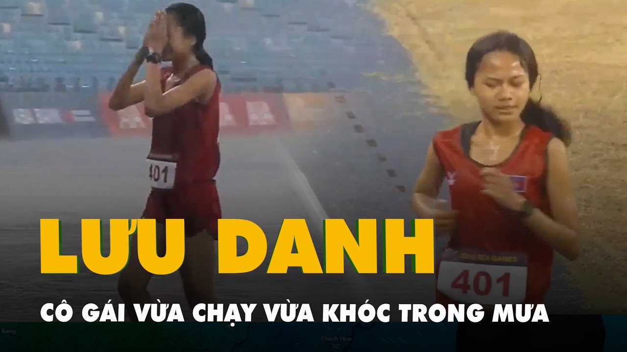 Cô gái vừa chạy vừa khóc trong mưa ở SEA Games 32 được lưu danh vào tượng đài