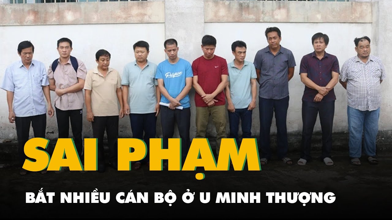 Bắt nhiều cán bộ ở U Minh Thượng liên quan sai phạm trong xây dựng