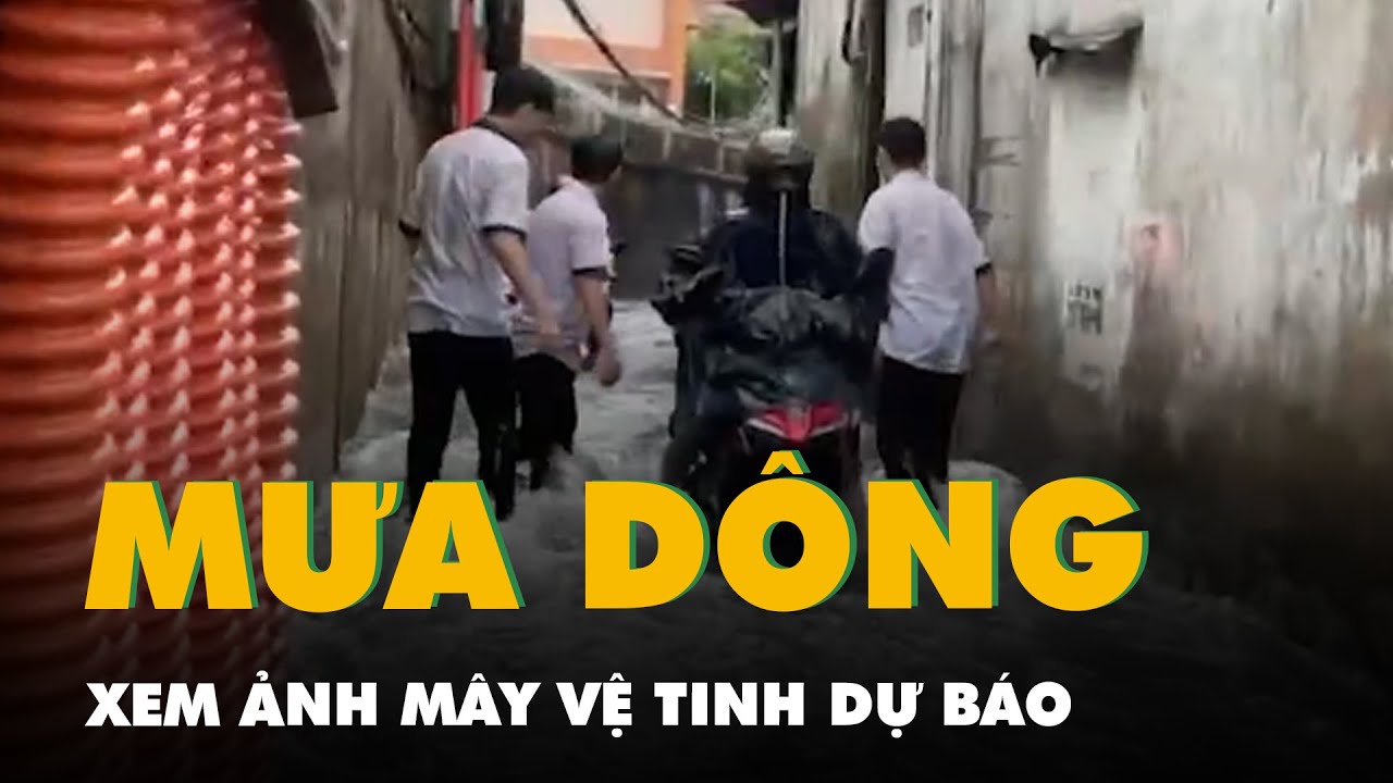 Xem ảnh mây vệ tinh dự báo mưa dông ở TP.HCM