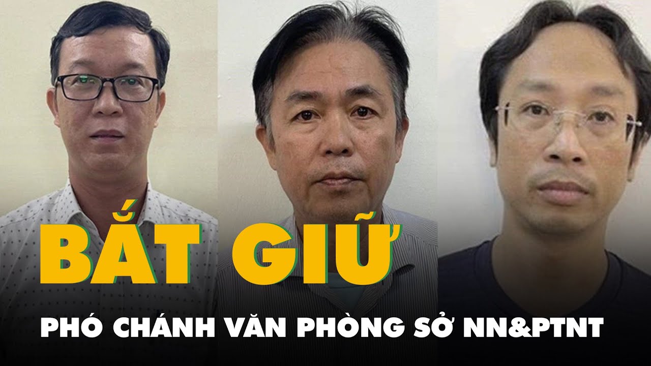 Bắt phó chánh văn phòng Sở NN&PTNT TP.HCM