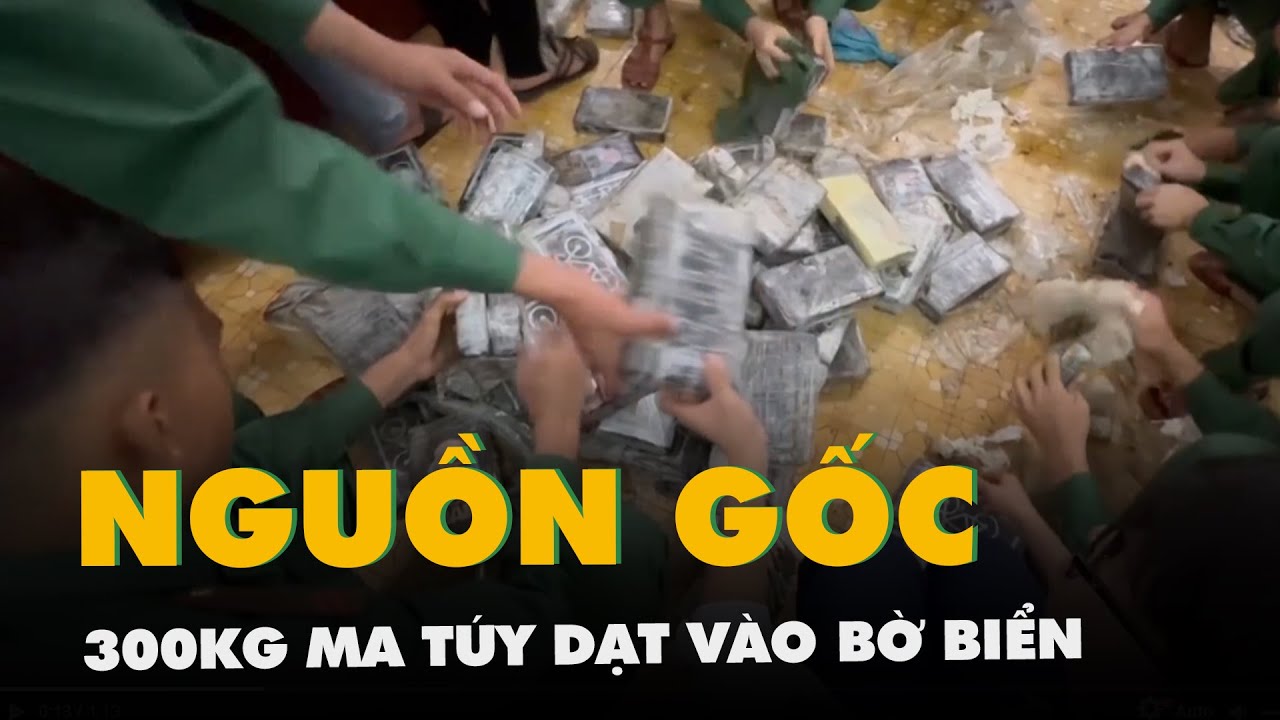 Bộ đội biên phòng nói về nguồn gốc 300kg ma túy dạt vào bờ biển Quảng Ngãi