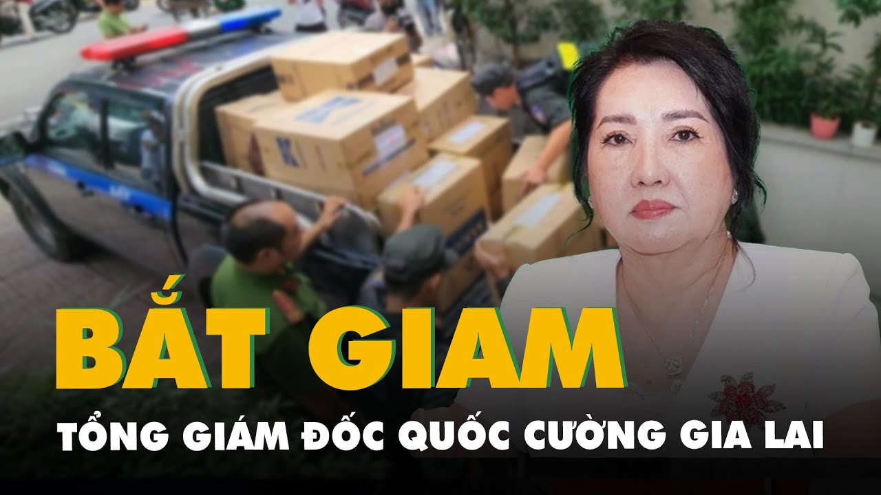 Khởi tố, bắt tạm giam tổng giám đốc Quốc Cường Gia Lai Nguyễn Thị Như Loan