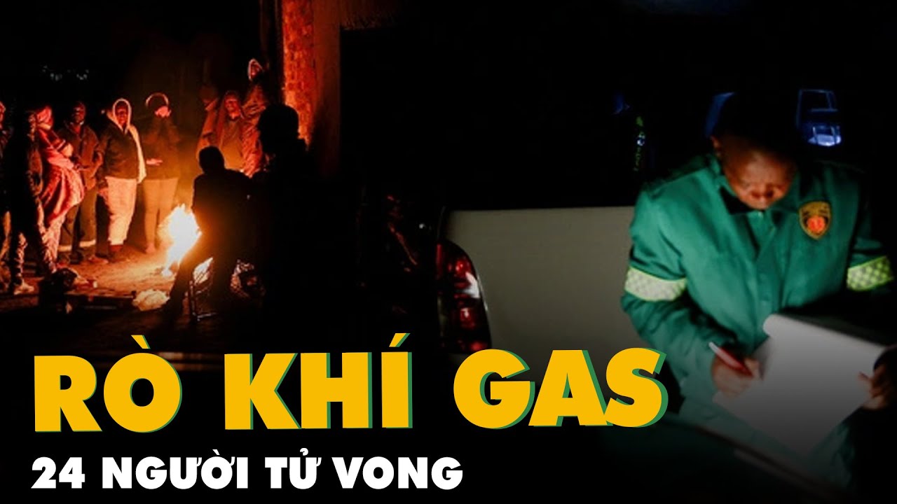 Rò khí gas ở khu ổ chuột, 24 người chết