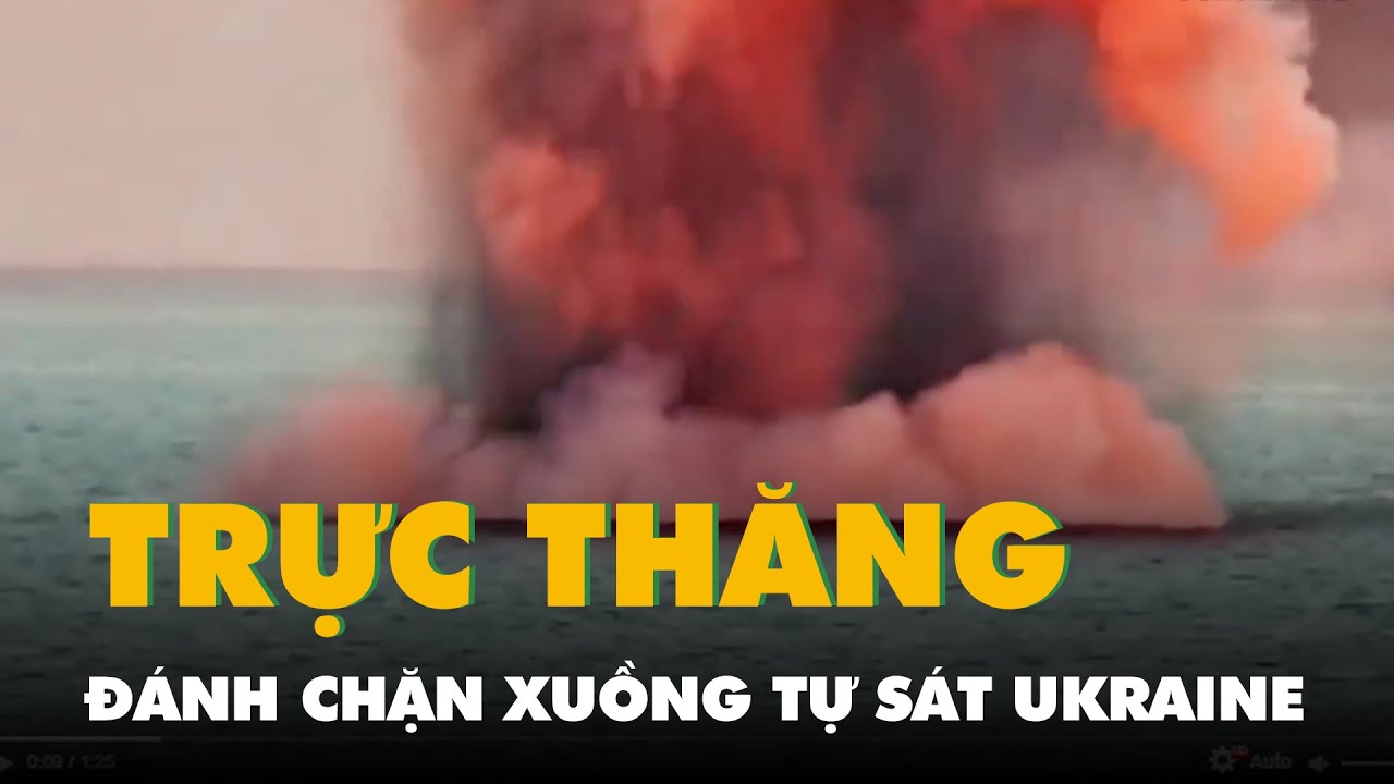 Trực thăng, tàu tuần tra Nga đánh chặn xuồng tự sát Ukraine