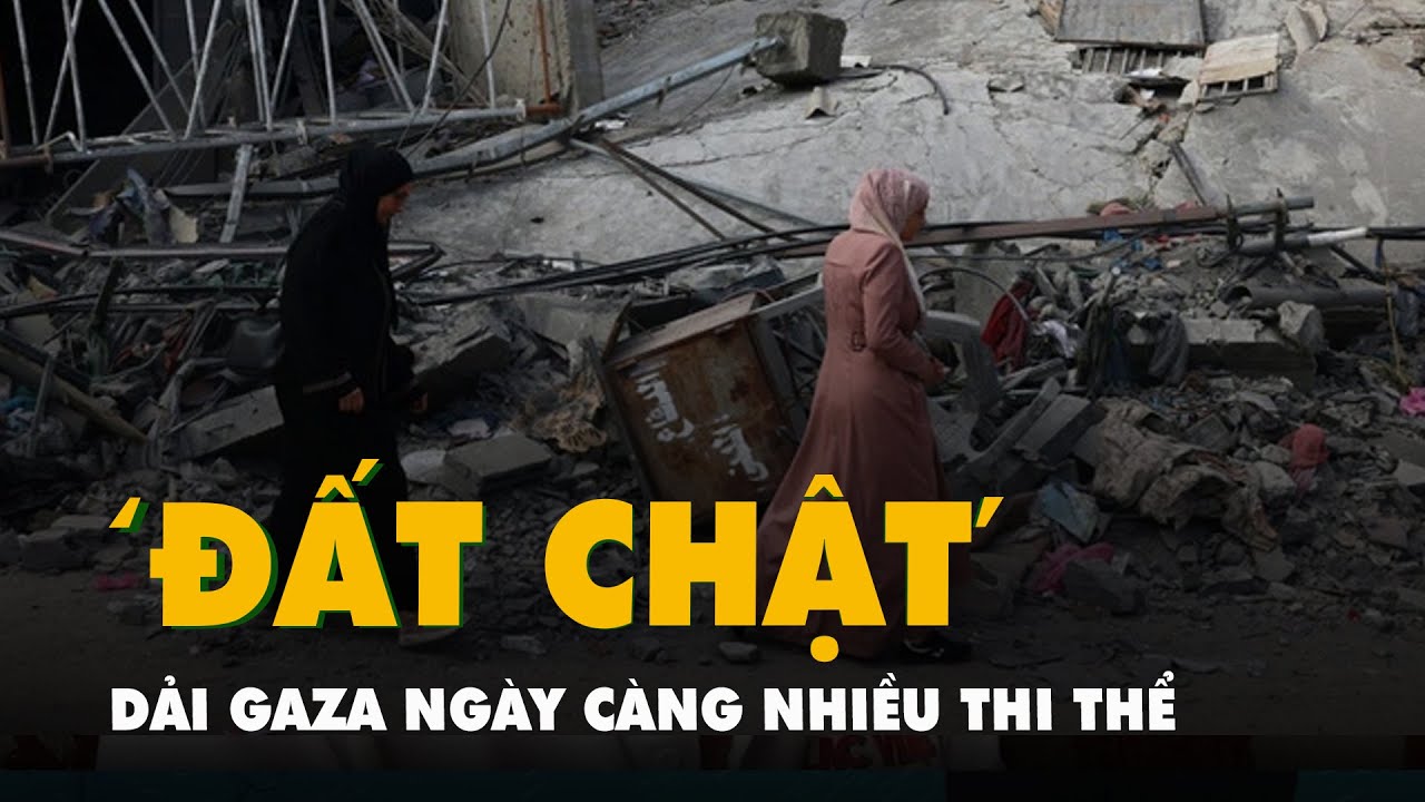 Dải Gaza ngày càng 'chật' vì thi thể nhiều lên