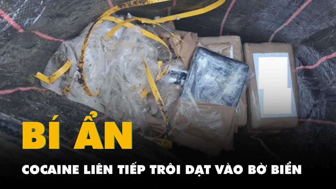 Cocaine bí ẩn liên tiếp trôi dạt vào bờ biển ở Úc