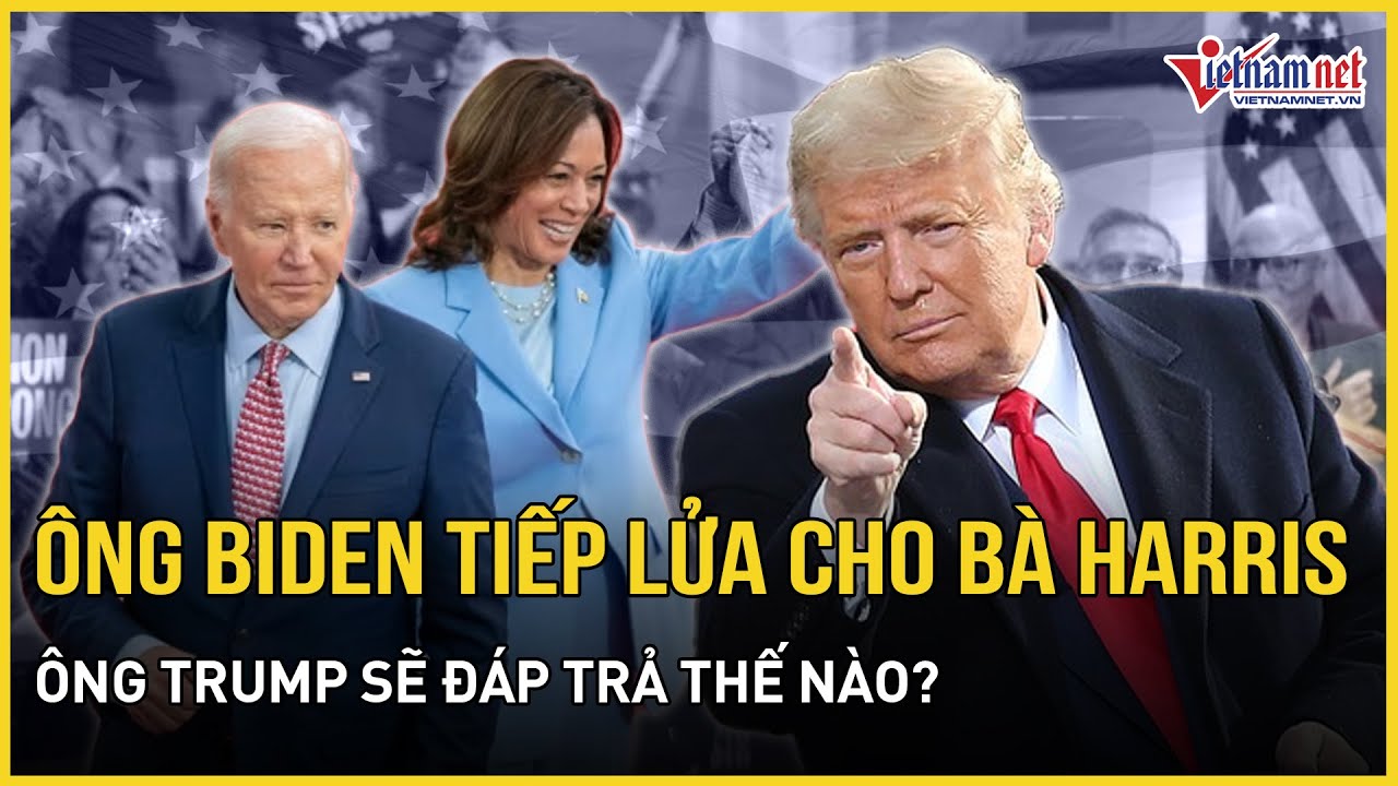 Tổng thống Biden tiếp lửa cho bà Harris ở bang chiến địa: Ông Trump sẽ đáp trả thế nào?