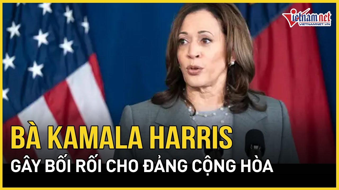 Bầu cử Mỹ 2024: Phó Tổng thống Kamala Harris gây bối rối cho đảng Cộng hòa | Báo VietNamNet