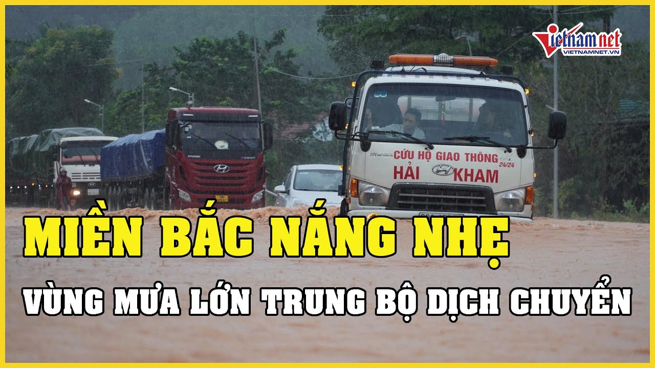 Dự báo thời tiết 1/11/2023: Miền Bắc nắng nhẹ, vùng mưa lớn Trung Bộ dịch chuyển | Báo VietNamNet