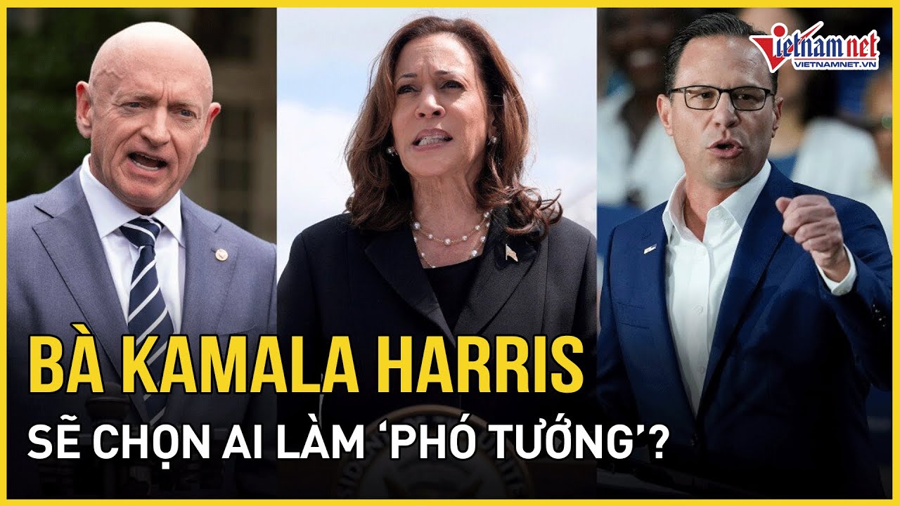 Bà Kamala Harris gấp rút tìm 'phó tướng' cho chiến dịch tranh cử Tổng thống | Báo VietNamNet