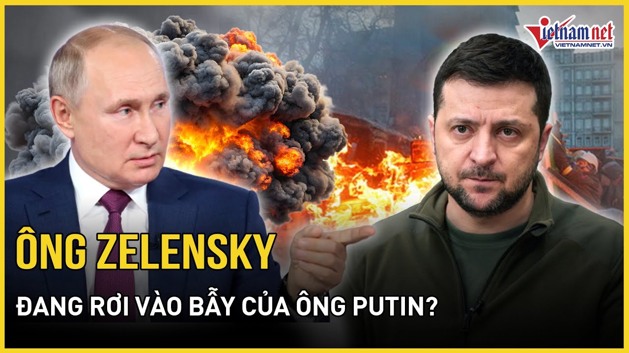 Vội vàng tấn công vào Kursk, ông Zelensky đang rơi vào “bẫy” của ông Putin? | Báo VietNamNet