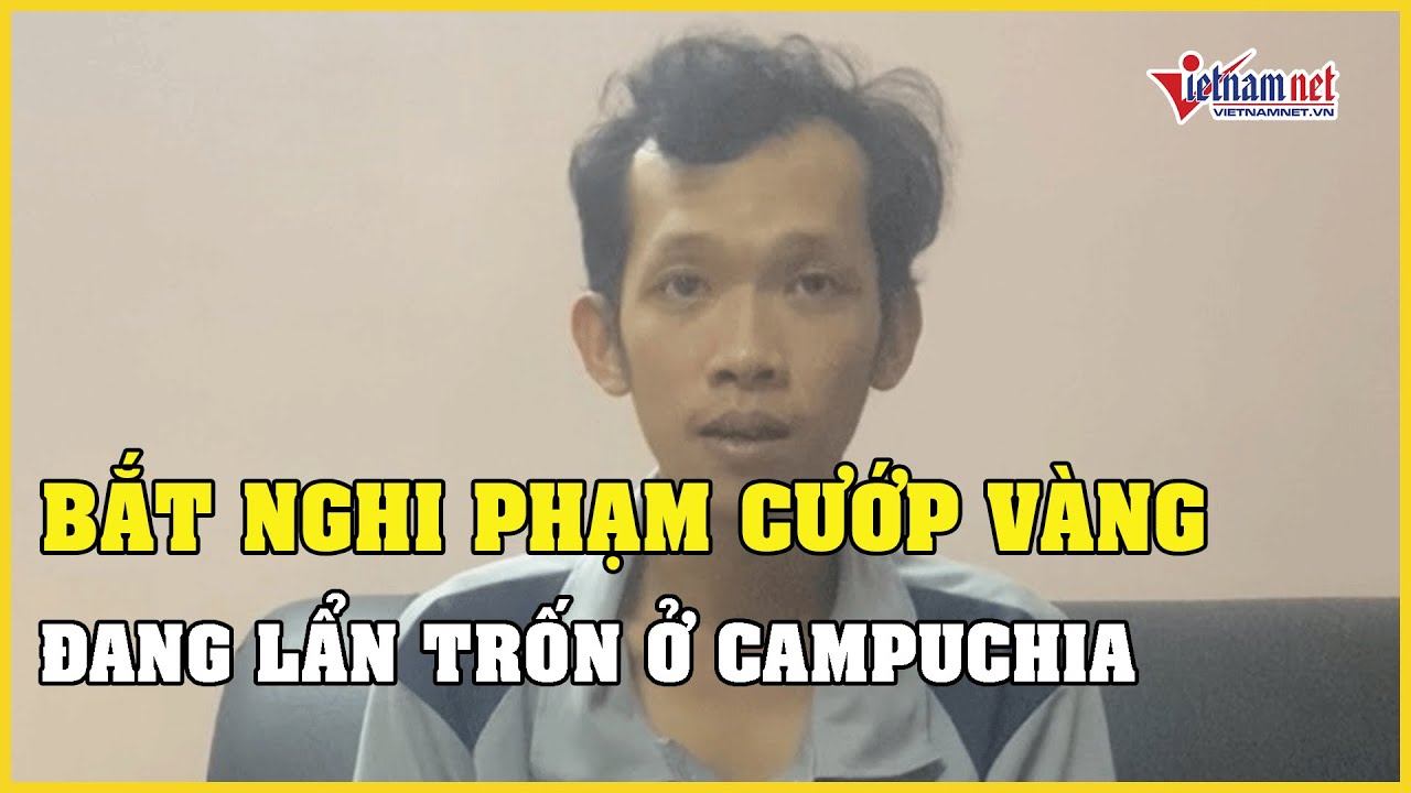 Nghi phạm dùng súng cướp tiệm vàng tại Bình Dương, bị bắt ở Campuchia | Báo VietNamNet