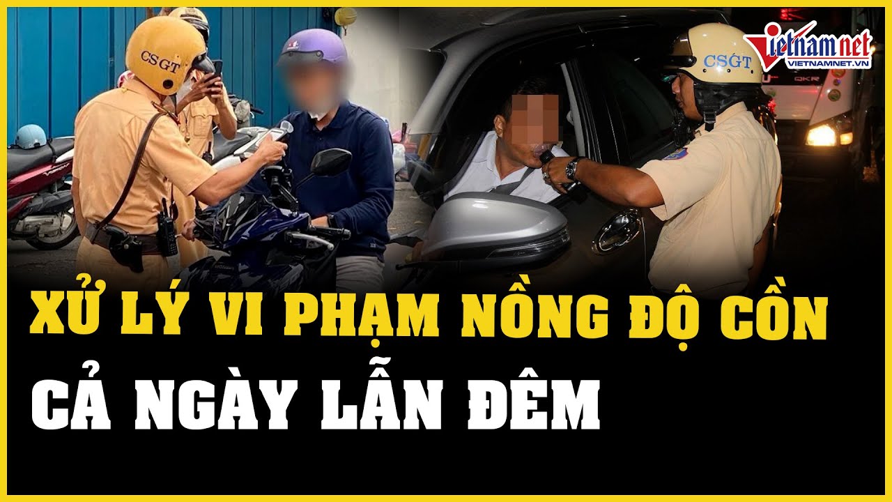 CSGT TP.HCM điều chỉnh phương án kiểm tra, xử lý vi phạm nồng độ cồn | Báo VietNamNet