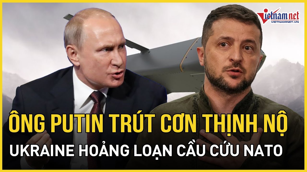 Khiếp sợ cơn phẫn nộ của Tổng thống Putin, Ông Zelensky tức tốc cầu cứu NATO | Báo VietNamNet