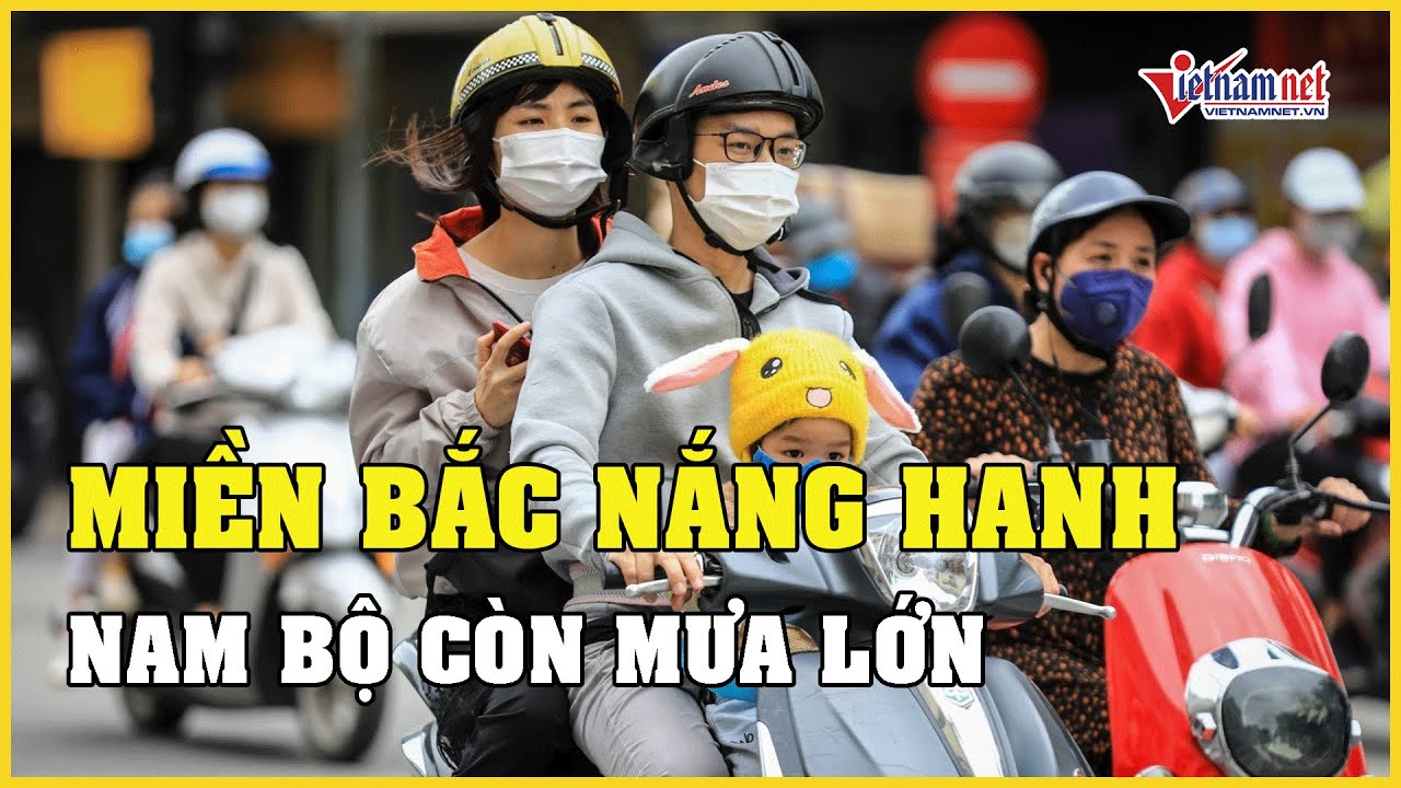 Dự báo thời tiết 3/10: Miền Bắc nắng hanh, Nam Bộ còn mưa lớn | Báo Vietnamnet