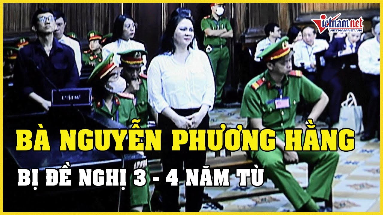 Cập nhật mới nhất phiên xét xử bà Nguyễn Phương Hằng bị đề nghị 3-4 năm tù | Báo VietNamNet