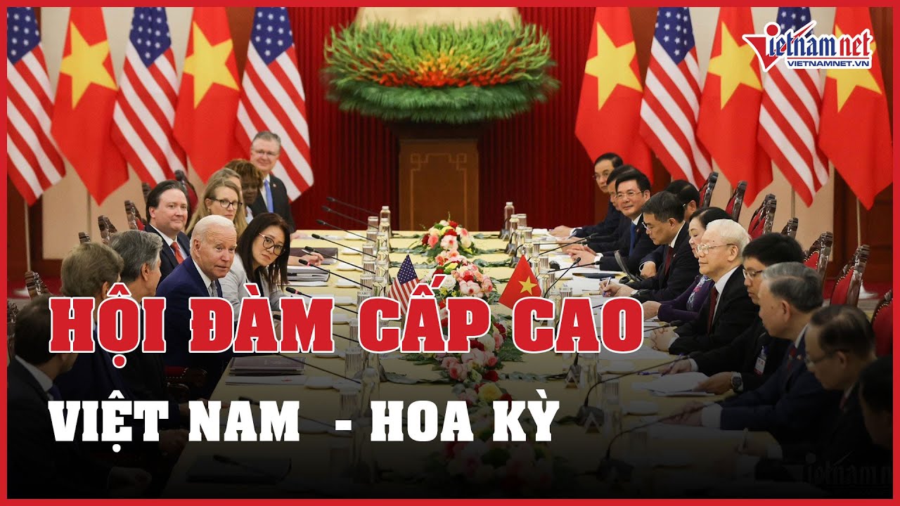 Tổng Bí thư Nguyễn Phú Trọng hội đàm với Tổng thống Mỹ Joe Biden | Báo VietNamNet