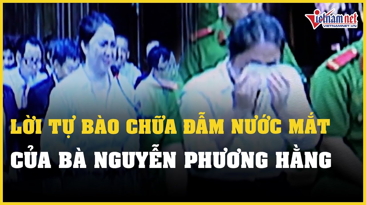 Bà Nguyễn Phương Hằng tự bào chữa trong nước mắt sau khi bị đề nghị 3-4 năm tù | Báo VietNamNet