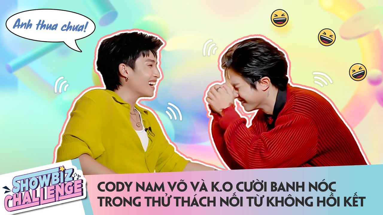 Cody Nam Võ và K.O cười BANH NÓC trong thử thách NỐI TỪ không HỒI KẾT