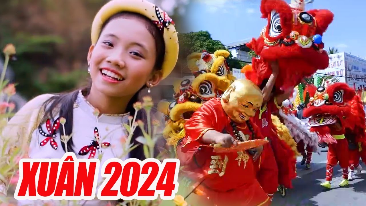 Nhạc Tết Múa Lân Sôi Động 2024 - Đoản Xuân Ca, Điệp Khúc Mùa Xuân - Nhạc Chúc Tết Đón Xuân Rộn Ràng