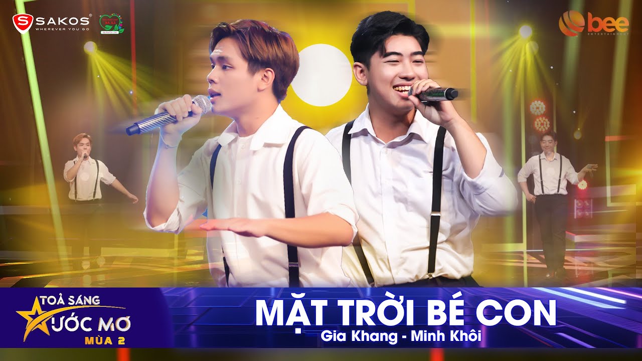 Giai điệu tuổi thơ vọng về với MẶT TRỜI BÉ CON của GIA KHANG, MINH KHÔI | Tỏa Sáng Ước Mơ Mùa 2