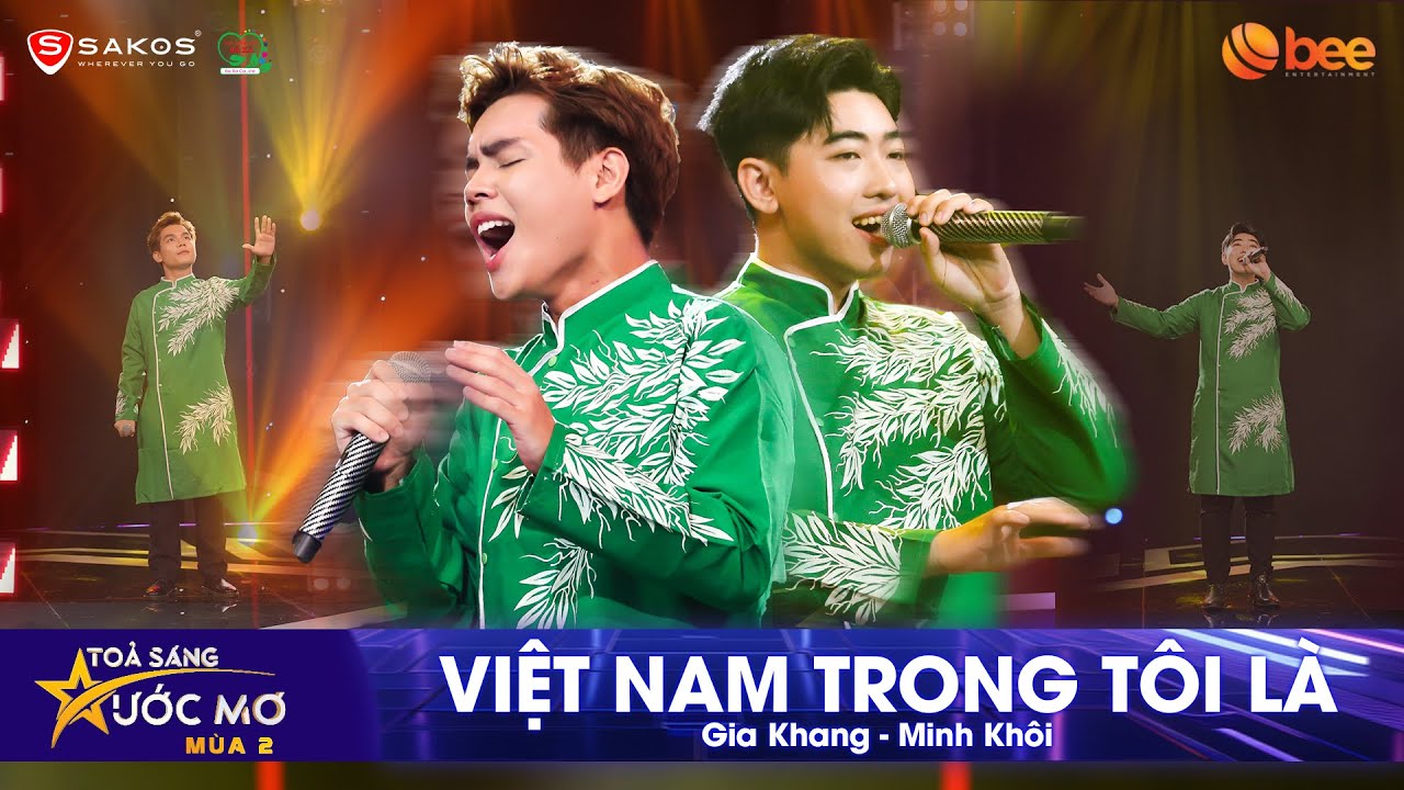 VIỆT NAM TRONG TÔI LÀ với giọng hát hào hùng tự hào từ GIA KHANG, MINH KHÔI | Tỏa Sáng Ước Mơ Mùa 2