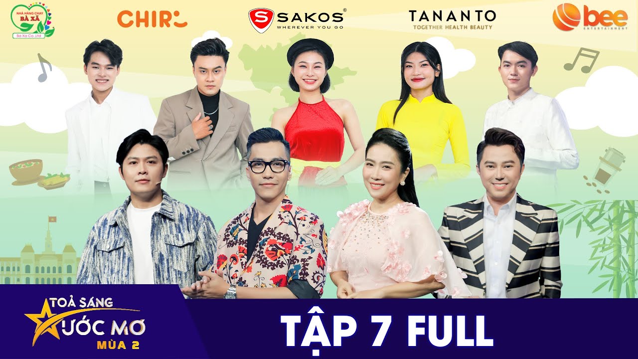 TỎA SÁNG ƯỚC MƠ Mùa 2 - Tập 7: Quốc Đại, Vân Khánh thán phục khi TOP 10 làm mới các bài hát Việt Nam