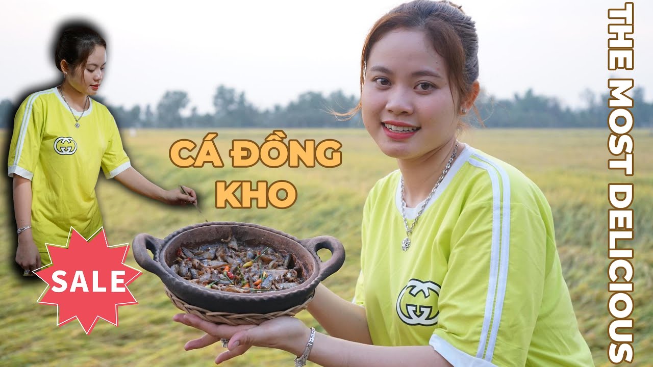 Cá Đồng Kho, Thành Quả Kéo Lưới Của Hai Cha Con nhà Bích Hương