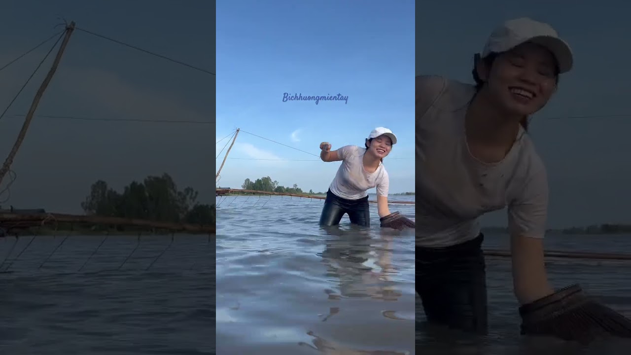 Đẩy côn trên đồng ruộng bắt CÁ LỐC quá khứ #fishing #congaimientay#mónănđồngquê