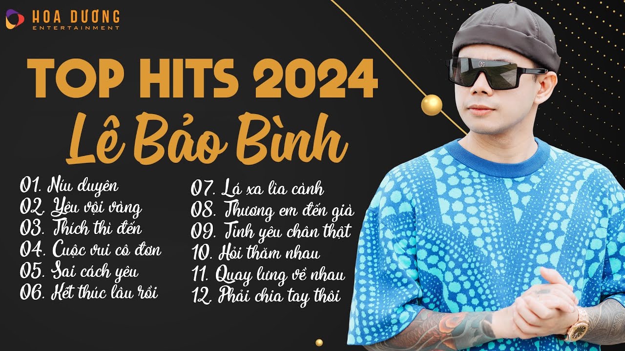 Lê Bảo Bình TOP Hits 2024 - LK Niu Duyên, Yêu Vội Vàng | Album Nhạc Trẻ Ballad Hay Nhất 2024