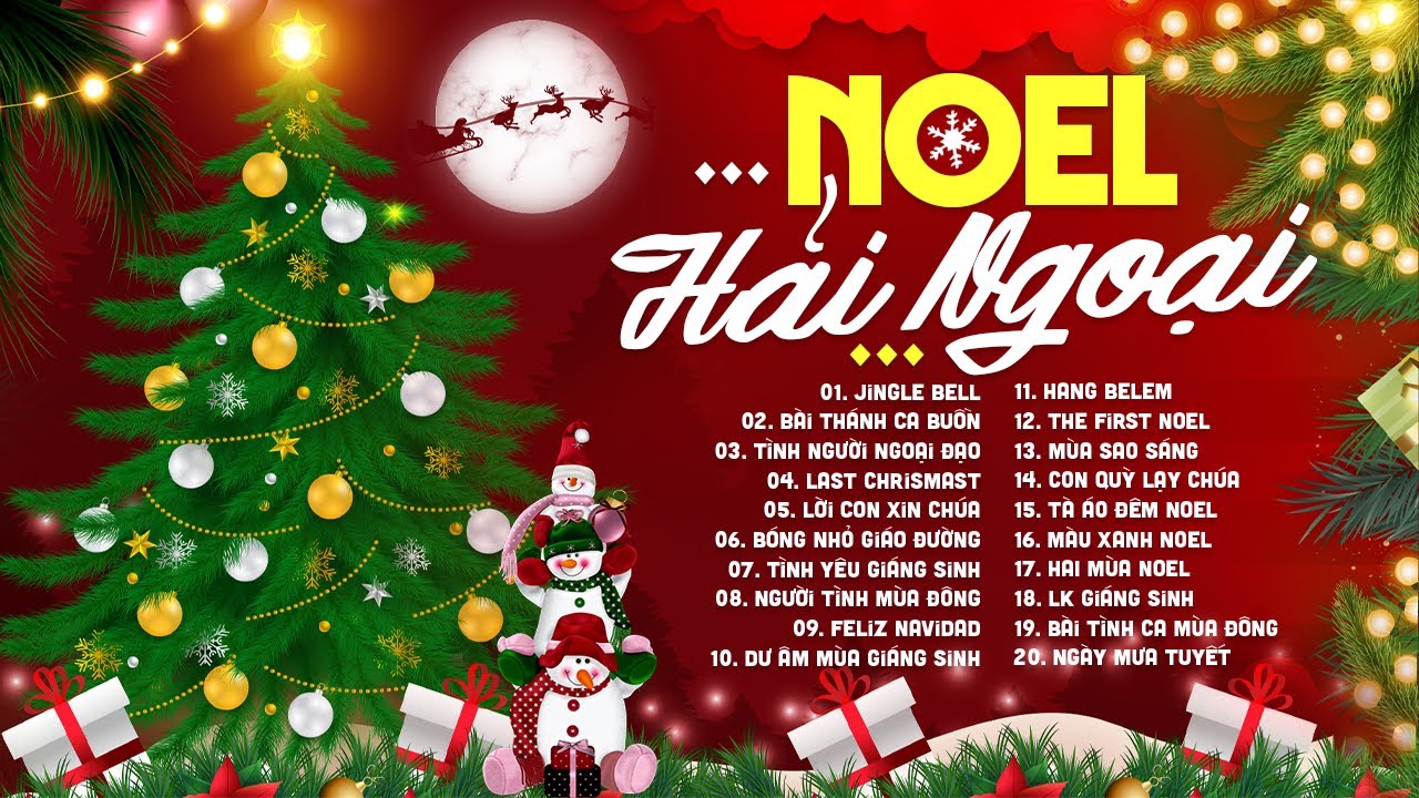 Nhạc Noel Hải Ngoại Hay Nhất 2024 - Jingle Bell, Bài Thánh Ca Buồn | Nhạc Giáng Sinh Nhiều Ca Sĩ