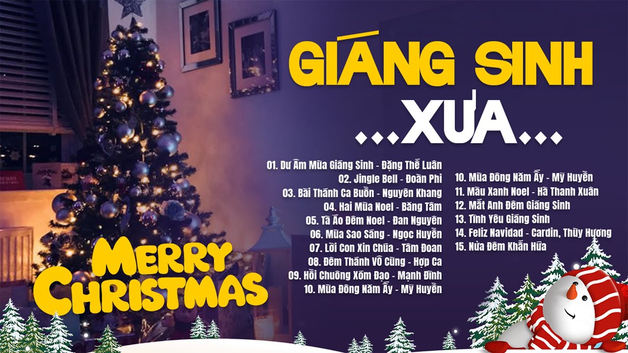 Liên Khúc Giáng Sinh Xưa Hay Nhất 2024 - LK Nhạc Noel 2024 MỪNG NGÀY CHÚA SINH RA ĐỜI